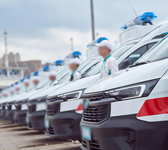 安多县服务车队展示